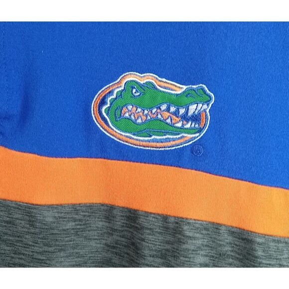 Florida Gators UF Coliseum Brand  Blue Orange Polo Mens Size Large - Picture 6 of 6